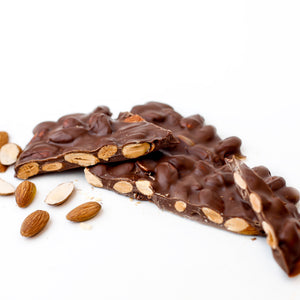 Vegan "Milk" Chocolate Almond Bark