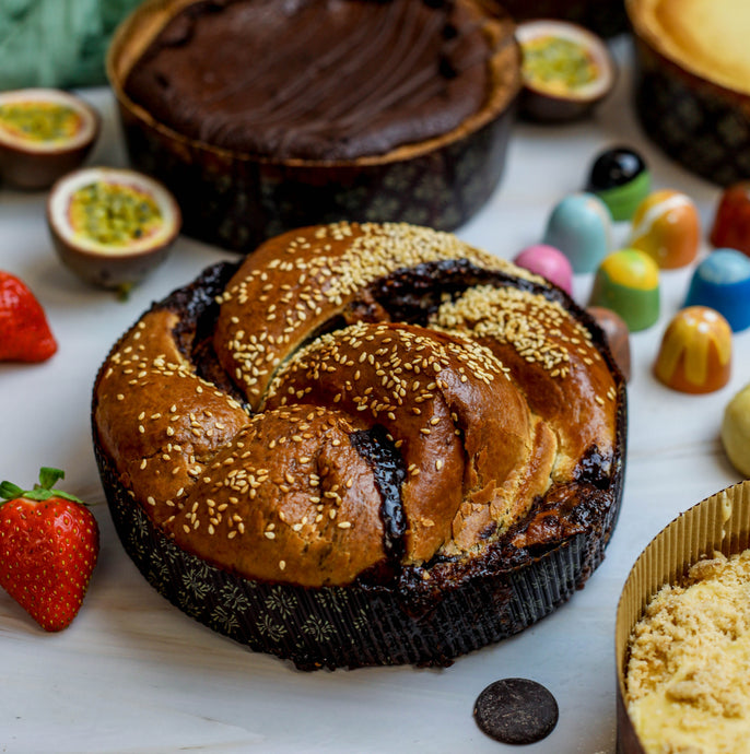 Babka au chocolat et halva